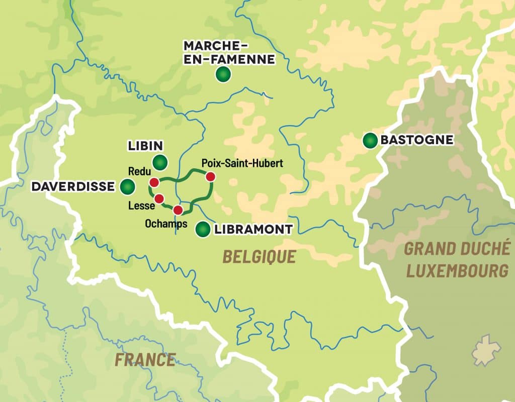 Circuit Europ'Aventure - De Grand Tour tussen Lesse en Lomme