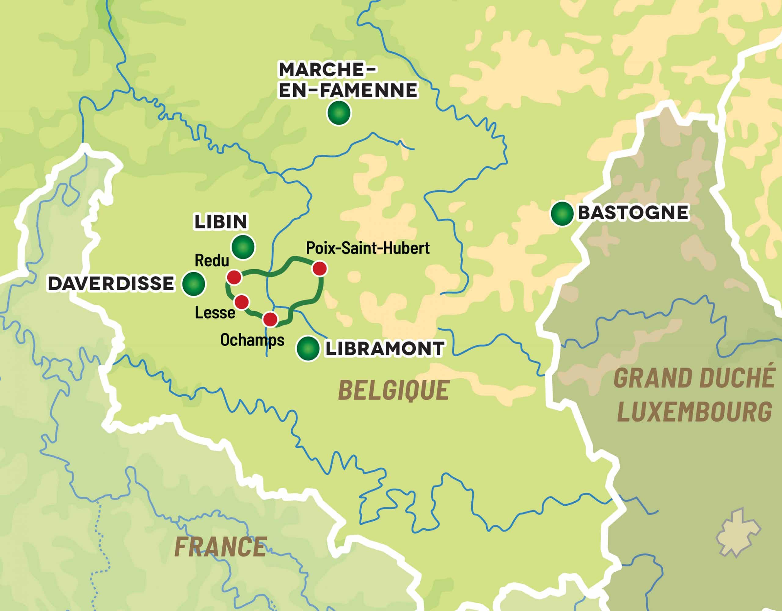 Circuit Europ'Aventure - Le Grand Tour entre Lesse et Lomme