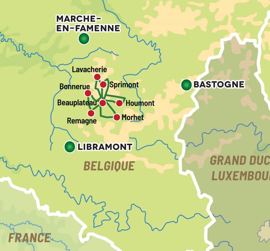 Circuit Europ'Aventure - L'Ardenne à pied : Les Vallées de l'Ourthe et du Laval