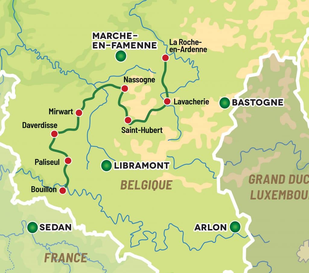 Circuit Europ'Aventure - The Transardennaise by foot