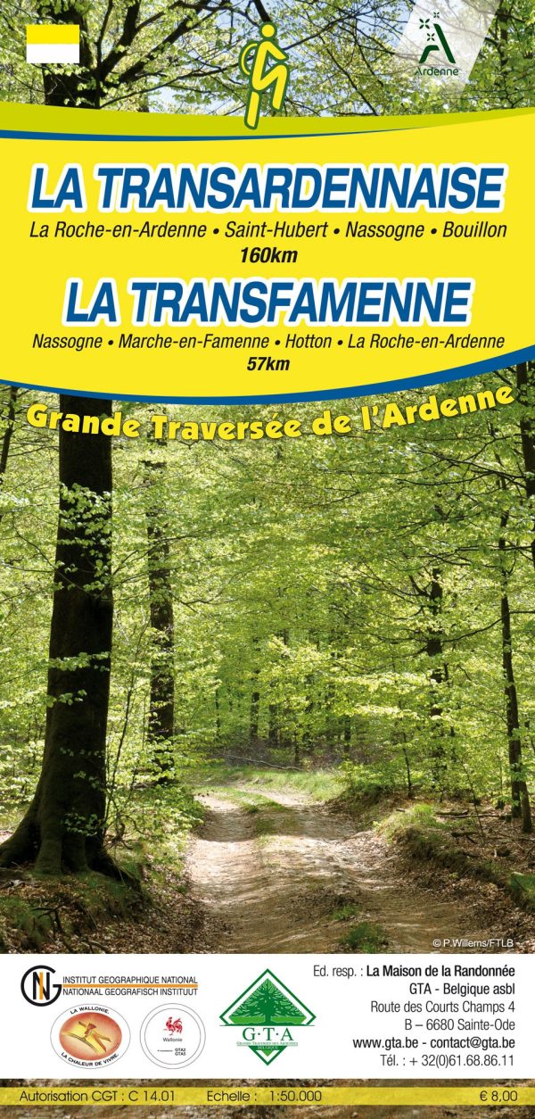 Map of La Transardennaise on foot