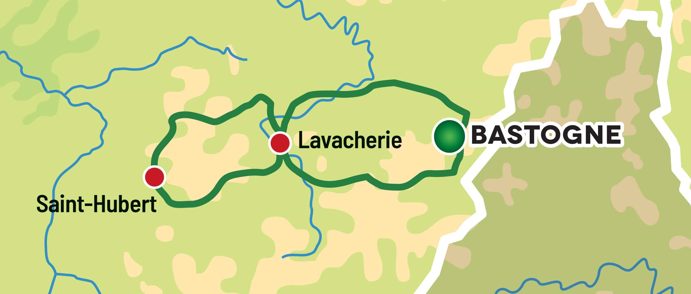 Pays de Bastogne à vélo